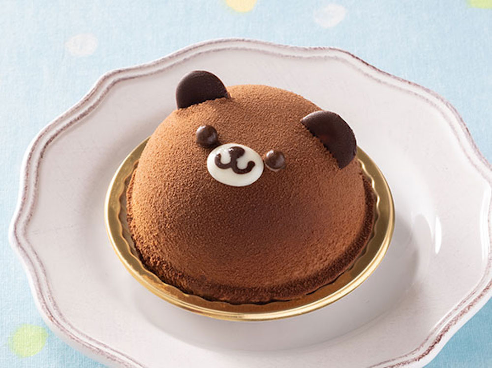 「フロプレステージュ」は5月3日〜5月5日、端午の節句のお祝い向けに「くまのケーキ」を販売する。価格は税込み637円。