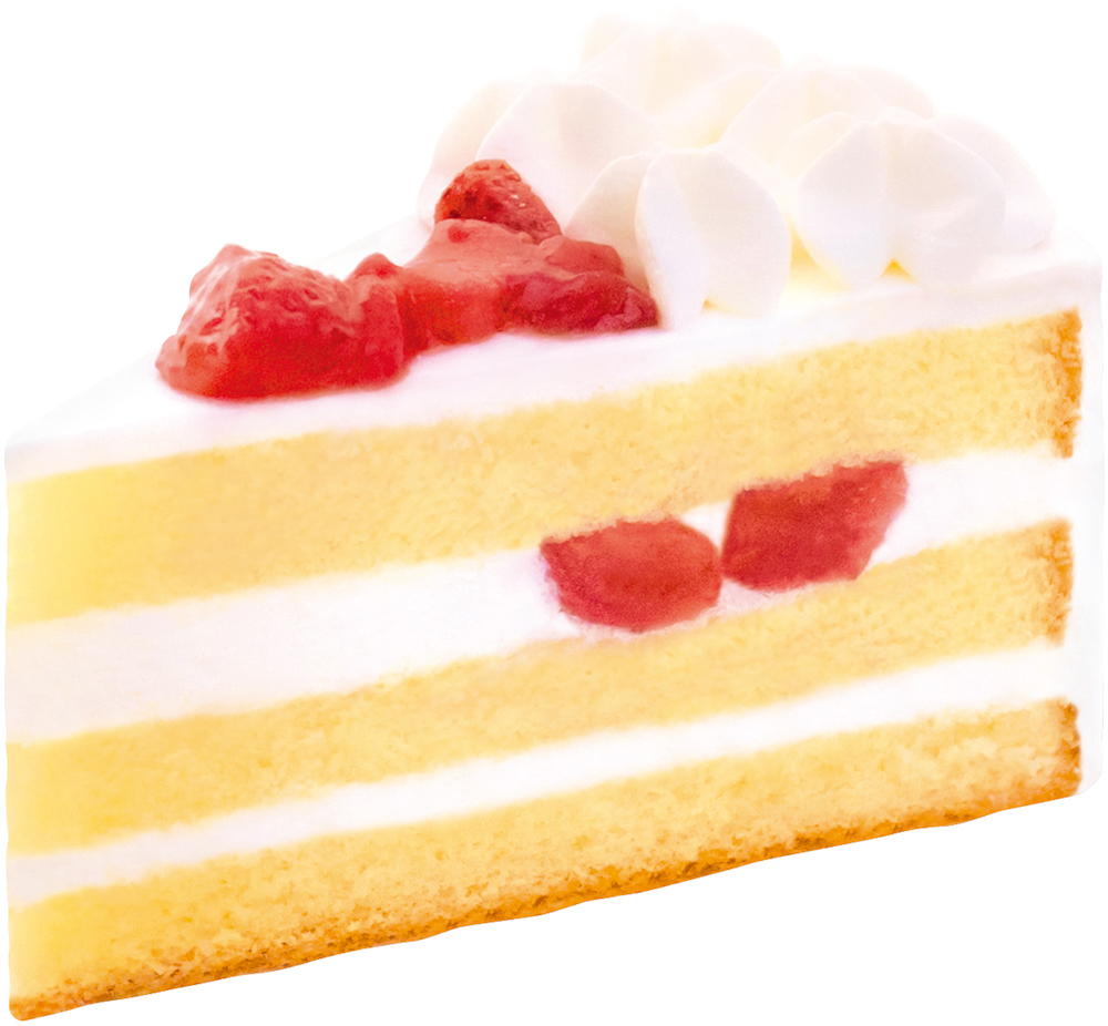 冷凍スイーツ自動販売機「FUJIYA CAKE’s STAND」で展開する「ショートケーキ」2個入り・税込み500円