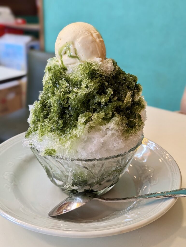Ice Uji Tea Cream