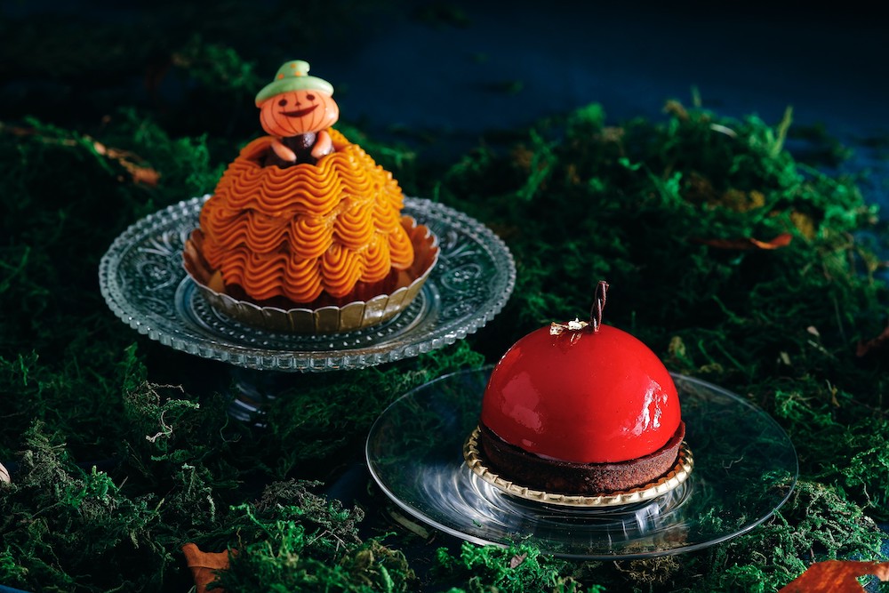 ホテルニューグランドは10月1日～10月31日、限定ケーキ「ハロウィンスイーツ」を販売する。