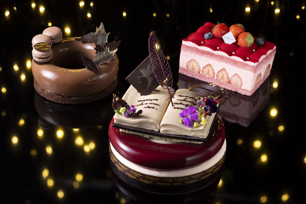  ウェスティンホテル仙台は10月1日より、3種類のクリスマスケーキの予約受付をスタートする。