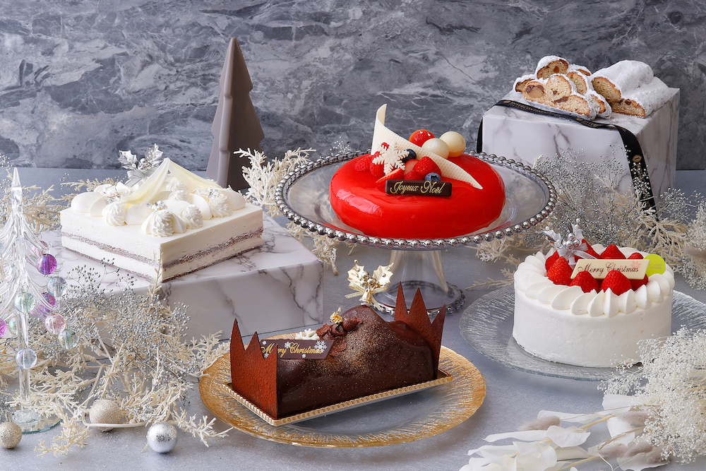 東京・港区の「ホテル インターコンチネンタル 東京ベイ」は10月1日より、ザ・ショップ N.Y.ラウンジブティックにて、クリスマスケーキと数量限定販売のスペシャルクリスマスケーキセットなどの予約受付をスタートする。