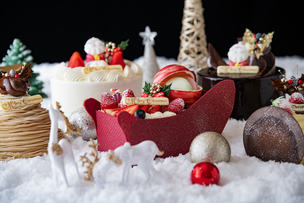 東京・飯田橋の「ホテルメトロポリタン エドモント」は10月1日より、パティスリー「エドモント」にて、サンタクロースのそりをイメージした数量限定のスペシャルケーキ「ノエル プレミアム〜サンタからの贈り物〜」をはじめとした、パティシエ特製のクリスマスケーキの予約受付をスタートする。