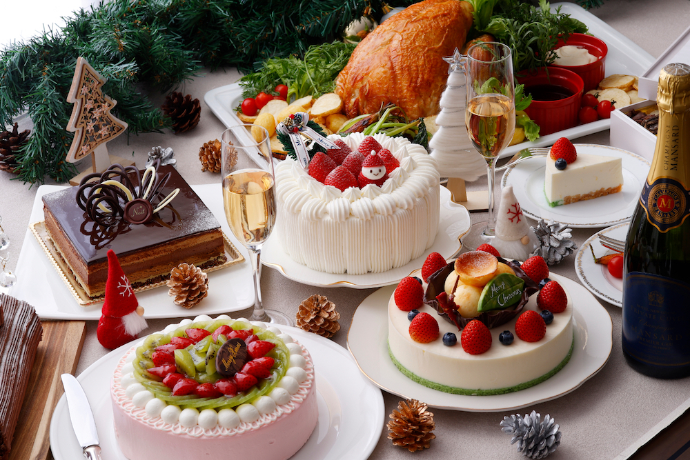 横浜市のホテルニューグランドは10月1日より、クリスマスケーキとホームパーティーディッシュの予約受付をスタートする。