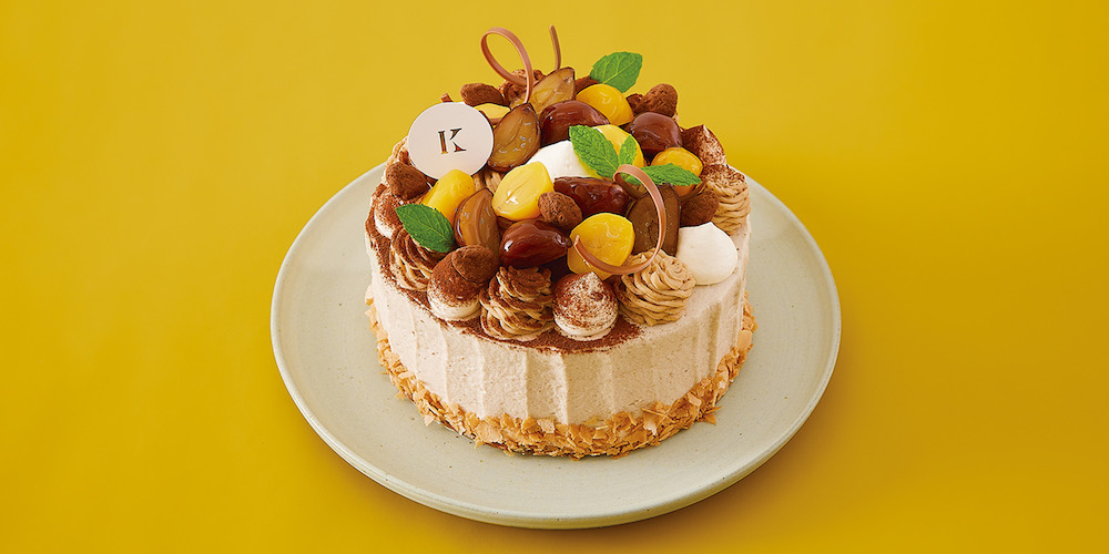 札幌の洋菓子店「きのとや」は月替わりの「季節のケーキ」として、10月より「プレミアムマロンデコレーション」を提供する。価格はスモールサイズが税込み3,456円、ファミリーサイズが税込み4,752円。