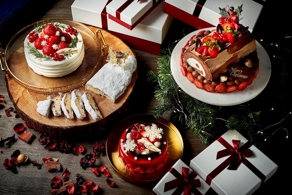ウェスティン都ホテル京都は11月1日より、クリスマスケーキの予約受付をスタートする。今回は個性豊かなケーキを3種用意する。