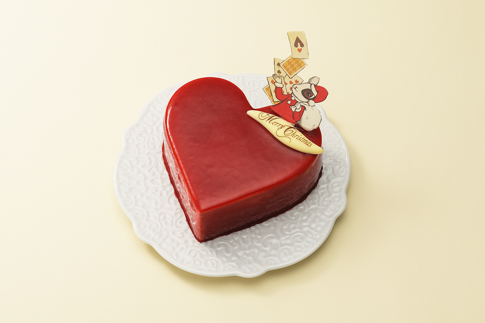 「ハートのラズベリームースケーキ」税込み3,888円