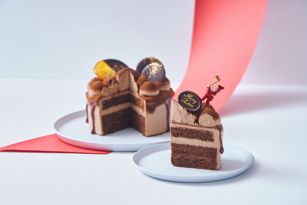 新登場の「クリスマス メルティチョコレートケーキ」税込み4,800円