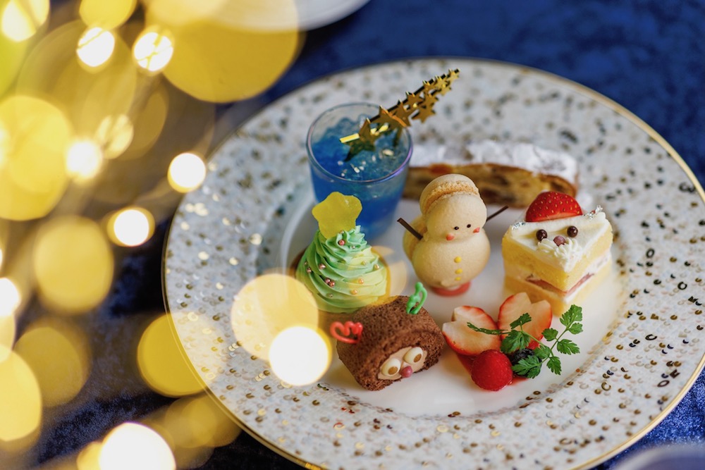 ANAクラウンプラザホテル金沢が展開するクリスマスアフタヌーンティー、他イメージ