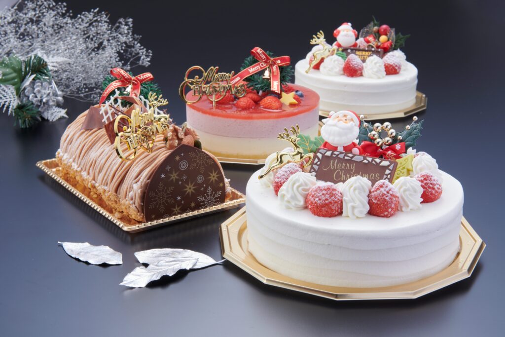 ホテルヴィスキオ尼崎が展開する2023年クリスマスケーキのイメージ