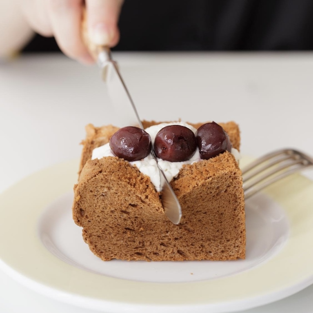 「板チョコシフォンケーキ」イメージ