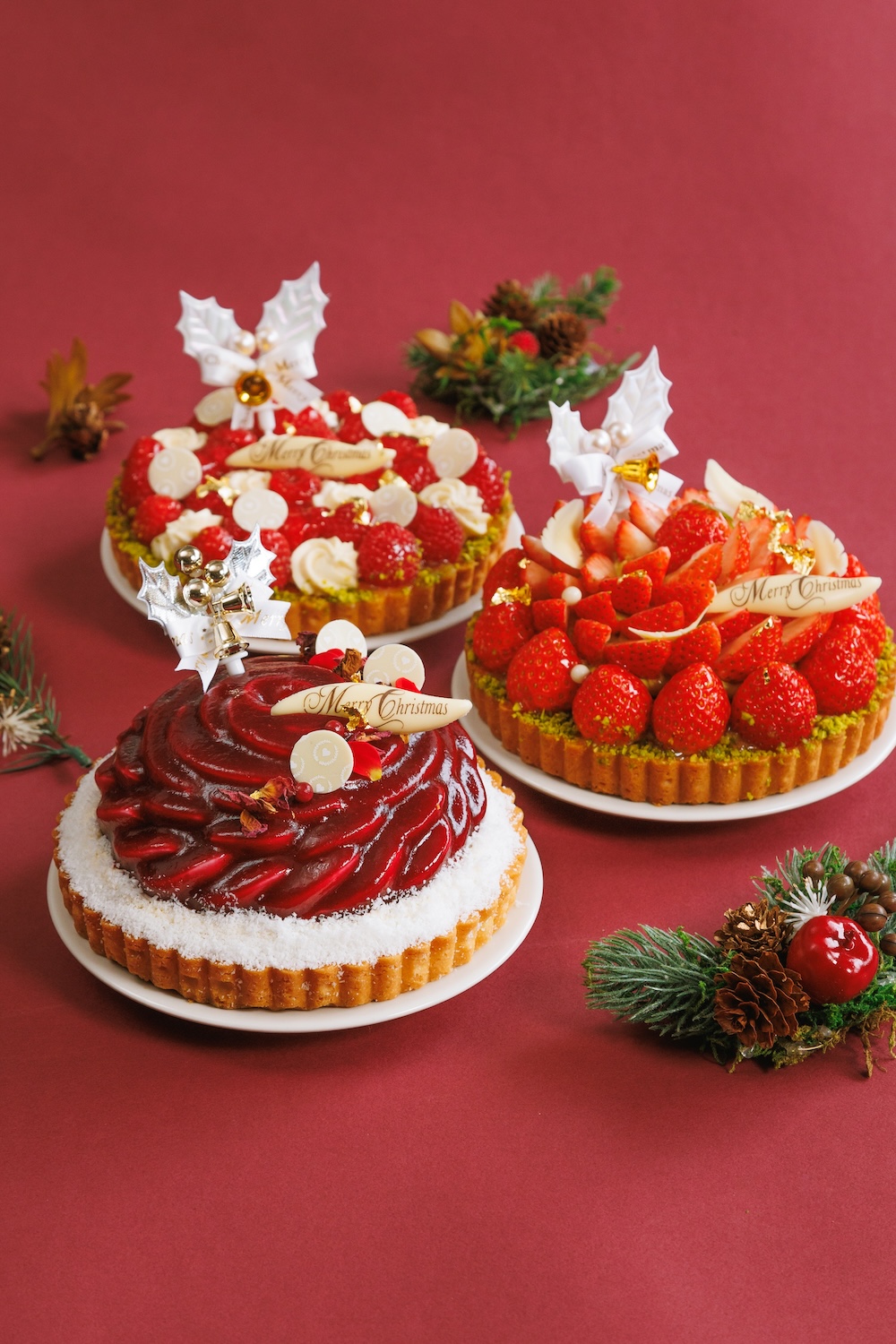 「サロン ベイクアンドティー（SALON BAKE & TEA）」のクリスマスケーキのイメージ