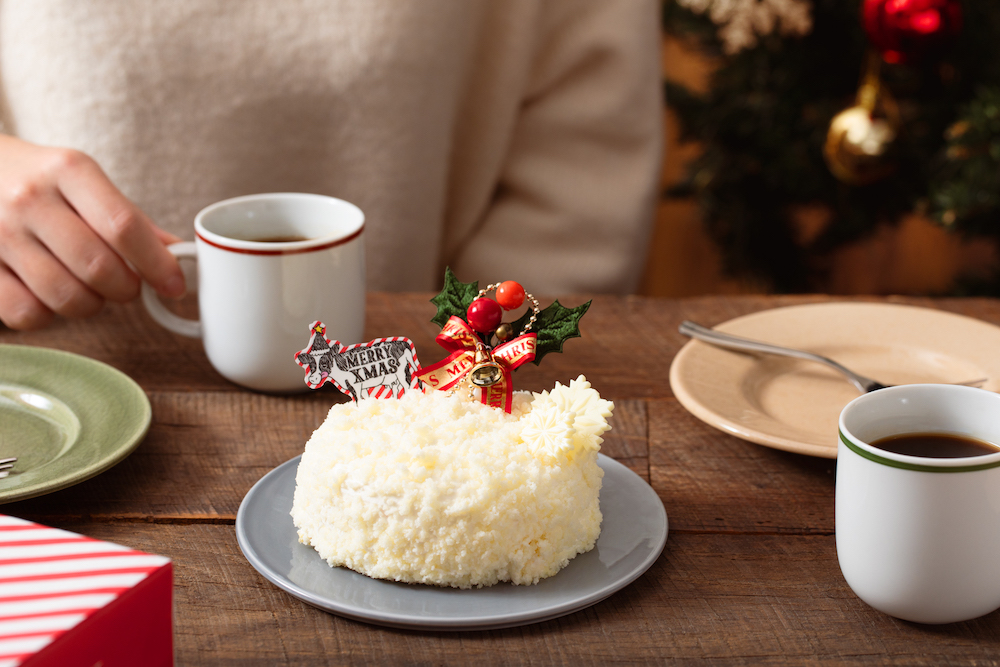 クリスマスケーキ「生クリームスノードームケーキ」イメージ