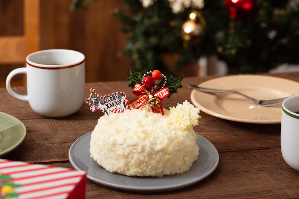 クリスマスケーキ「生クリームスノードームケーキ」イメージ