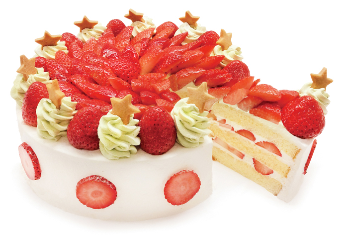 「カフェコムサ」は11月27日から12月25日、クリスマスフェアを開催する。「いちごのショートケーキ」や「いちごモンブラン」を提供する。