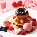 「パリブレストと苺のパンケーキ」税込み2,300円（別途サービス料）