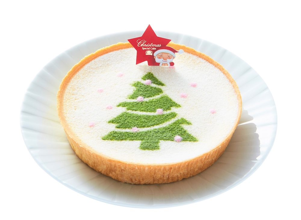 モロゾフの「クリスマス マスカルポーネチーズケーキ」1,296円