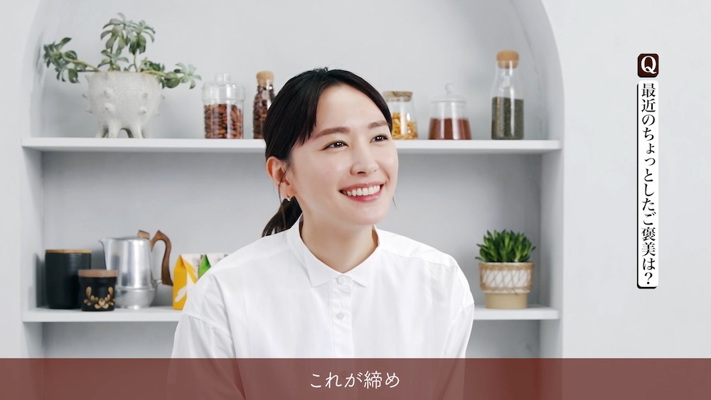 「明治 ザ・チョコレート」新CM「What is luxury to you?」篇　メイキング・インタビュービジュアルカット