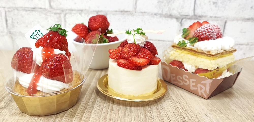 ホテルヴィスキオ尼崎は2月1日〜3月31日、2階のカフェ&レストラン「ウエストリバー」にて、福岡県のブランドイチゴ「あまおう」を楽しめる「あまおうケーキフェア」を開催する。