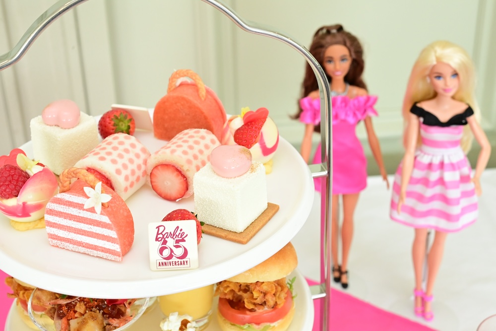 アフタヌーンティー「Afternoon Tea-Barbie 65th Anniversary-」平日・税込み9,400円（サービス料含む）〜