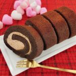 「ベルギーチョコレートのロールケーキ」税込み537円