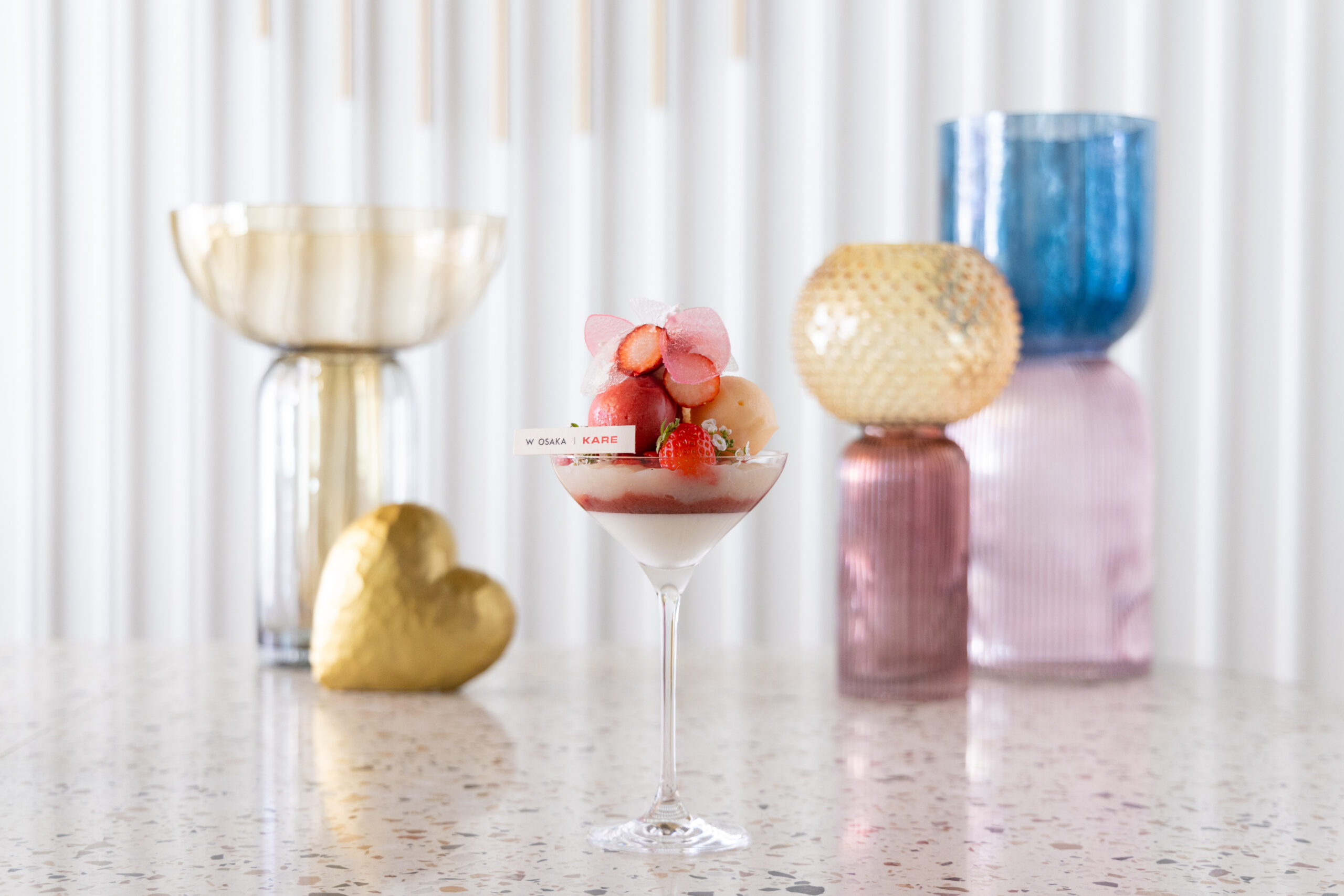 「Floral Strawberry Parfait」税込み3,200円