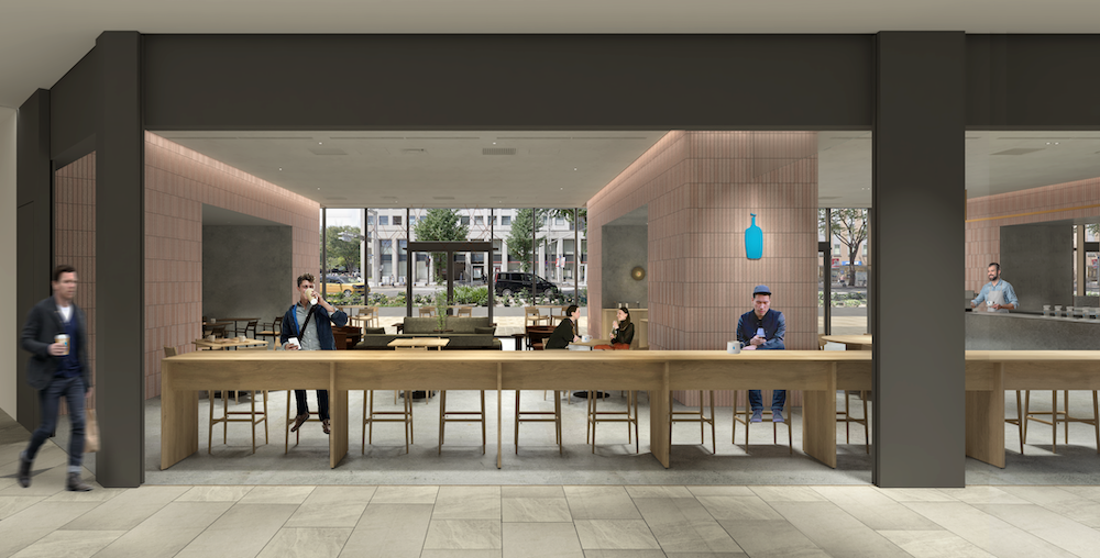 「ブルーボトルコーヒー 名古屋栄カフェ」が、4月23日にオープンする名古屋・栄エリアの新たなランドマーク「中日ビル」の1階にオープンする。ブルーボトルコーヒーは中部地方初出店となる。