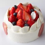 「イチゴのホールケーキ」4号・税込み3,300円〜