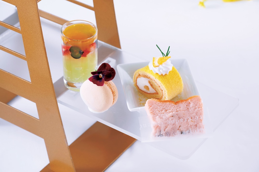 「ランドマークアフタヌーンティー“Cheese＆Fruits vol.1 清見オレンジのパフェとともに”」イメージ