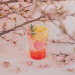 「桜薫る苺のピンクレモネード」税込み850円