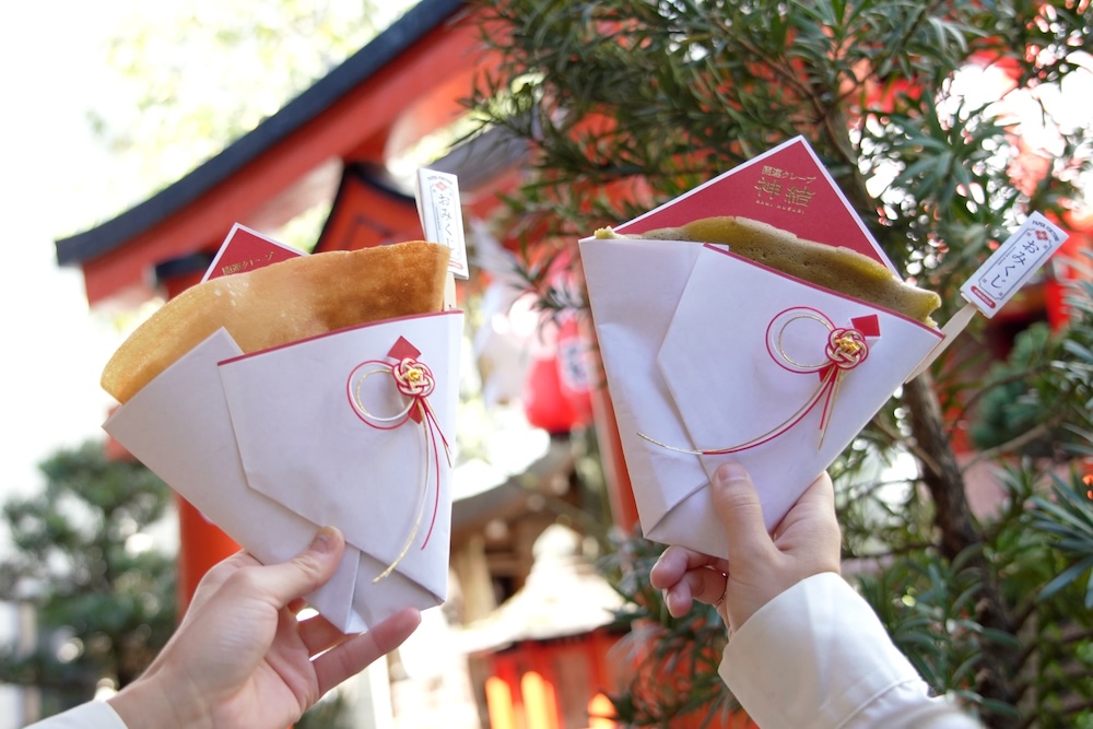 開運クレープ「神結（かみむすび）」イメージ