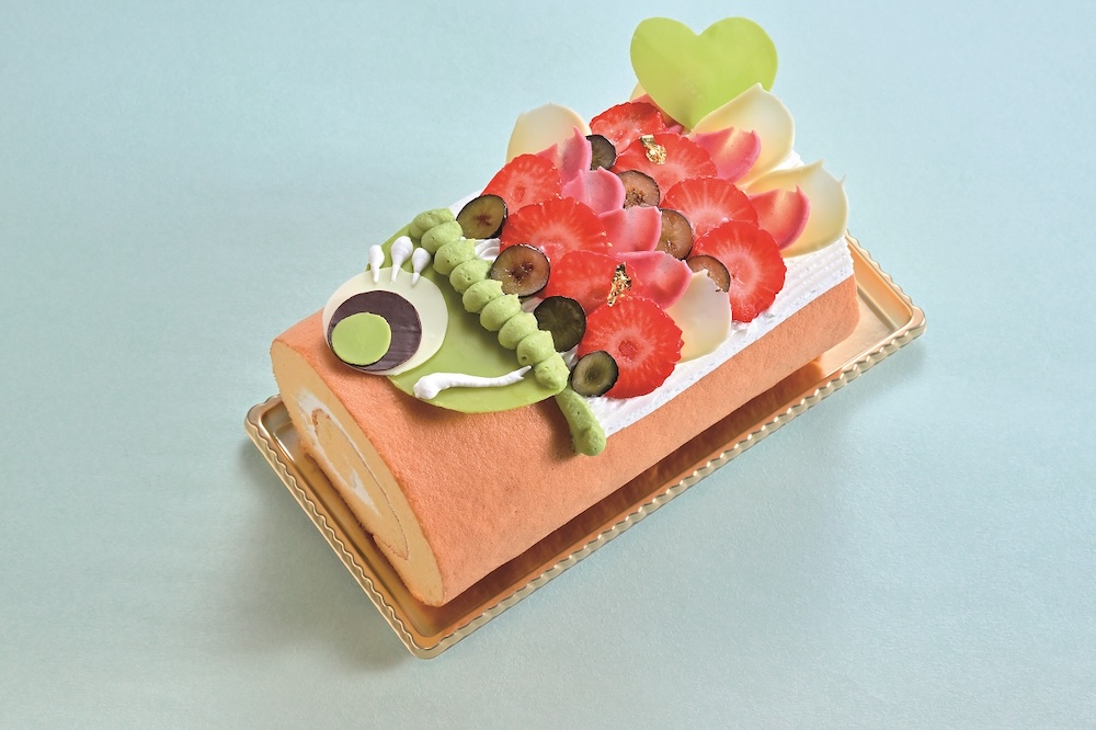 ホテル日航福岡は4月29日〜5月5日、「こいのぼりケーキ」を提供する。価格は税込み2,800円（サービス料含む）。