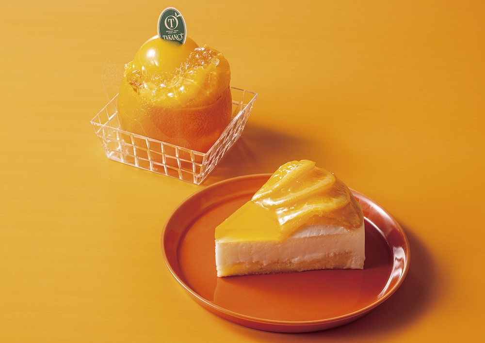 フルーツギフトの果物専門店「新宿高野」および「フルーツパーラー」各店などを展開する新宿高野社は4月8日より、「オレンジday」および「レモンweek」をテーマにしたケーキを順次展開する。