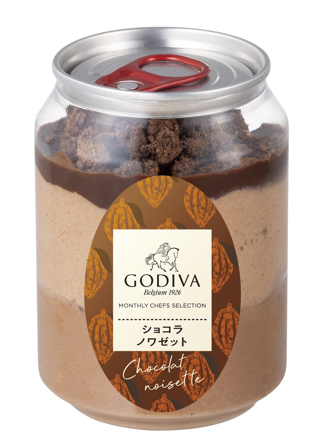 「スプーンで食べるケーキ缶 ショコラ ノワゼット」税込み1,598円