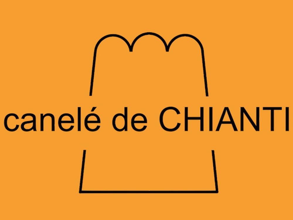 「canelé de CHIANTI」ロゴビジュアル