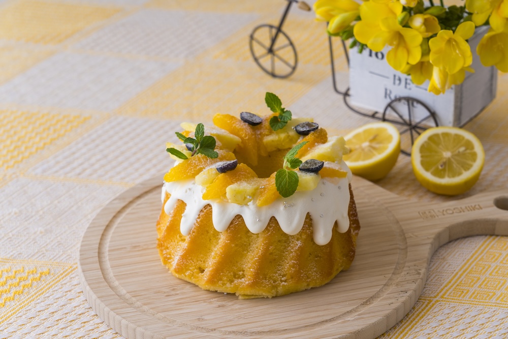 「レモンリースのパウンドケーキ」