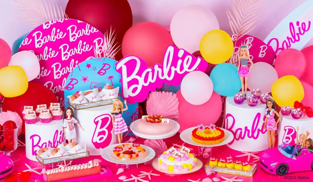 「Barbie Hilton Fukuoka Sae Hawkスイーツビュッフェ」イメージ