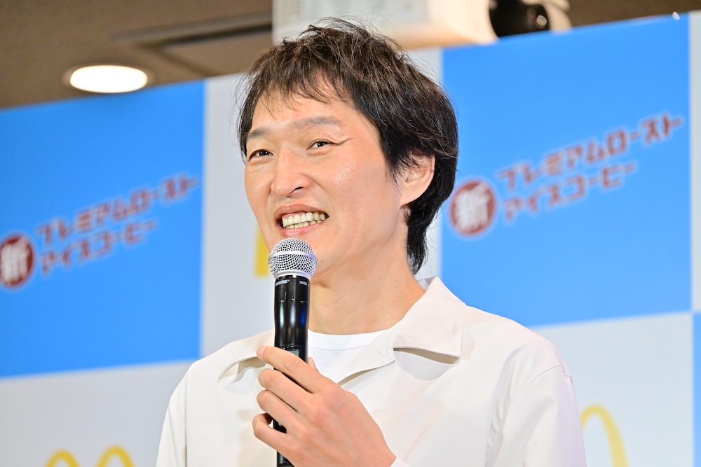 イベントに出席した千原ジュニアさん