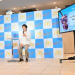 マクドナルド「プレミアムローストアイスコーヒー 4年ぶりの大リニューアルイベント！」の様子