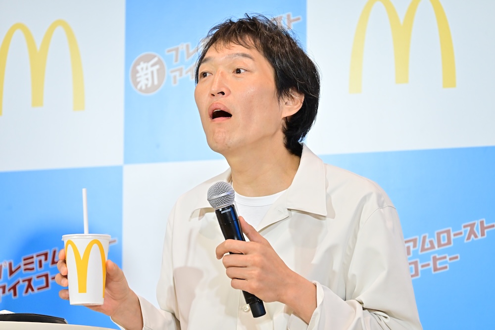 マクドナルド「プレミアムローストアイスコーヒー 4年ぶりの大リニューアルイベント！」の様子