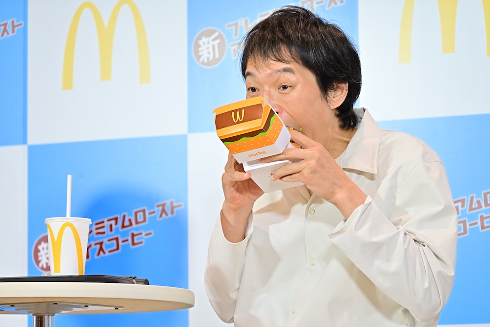 マクドナルド「プレミアムローストアイスコーヒー 4年ぶりの大リニューアルイベント！」の様子