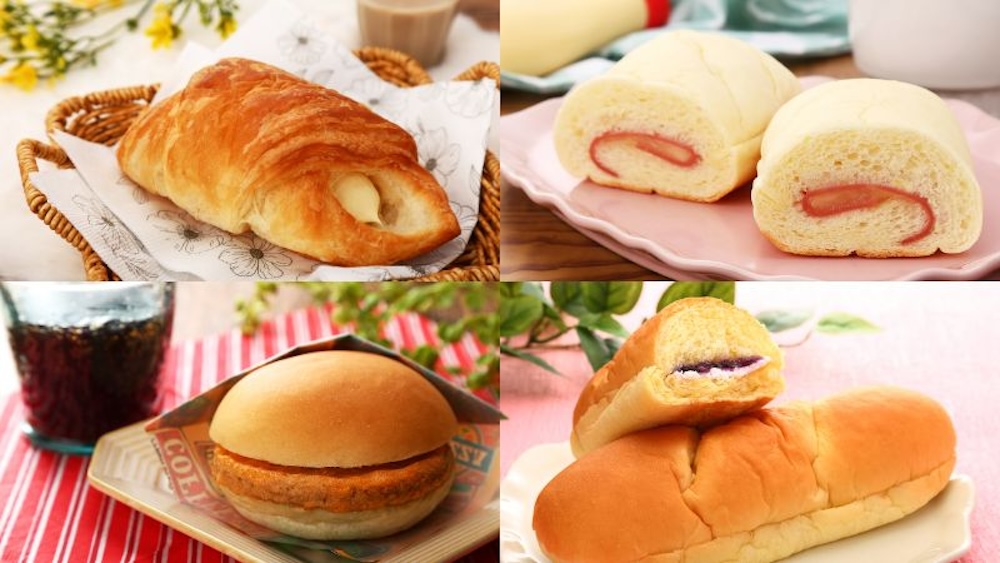 全国展開する「ローソンストア100」は、おやつ代わりになるような甘いスイーツ系パンや惣菜パンなどを新発売する。