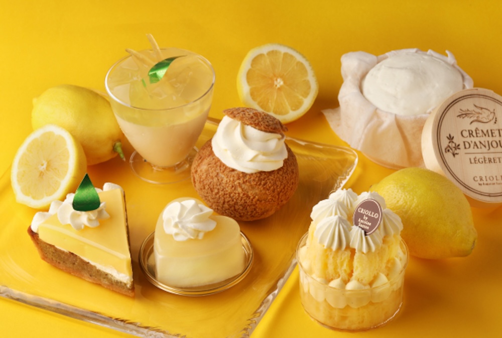 東京の小竹向原（本店）、中目黒、麻布台ヒルズに店舗をかまえる洋菓子店「クリオロ」は6月1日〜7月31日、レモンフェアを開催する。