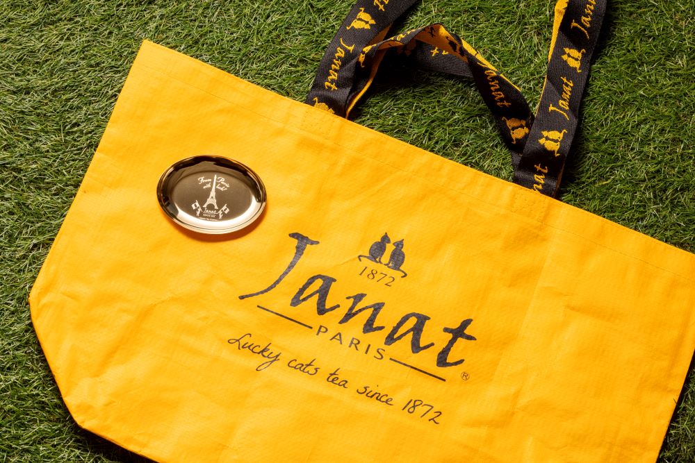 オンライン予約限定プレゼント「JANAT（ジャンナッツ）」オリジナルエコトートバッグ