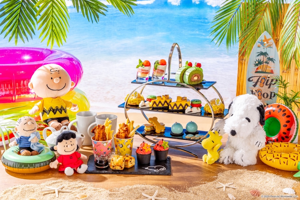 イブニングハイティー「Snoopy Summer Beach Time」イメージ