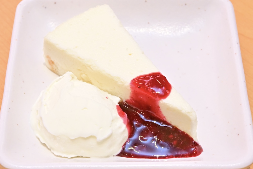 「白いベイクドチーズケーキの北海道メルバ」イメージ