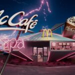 「McCafé」の新テレビCM「aespa」篇の場面ビジュアル