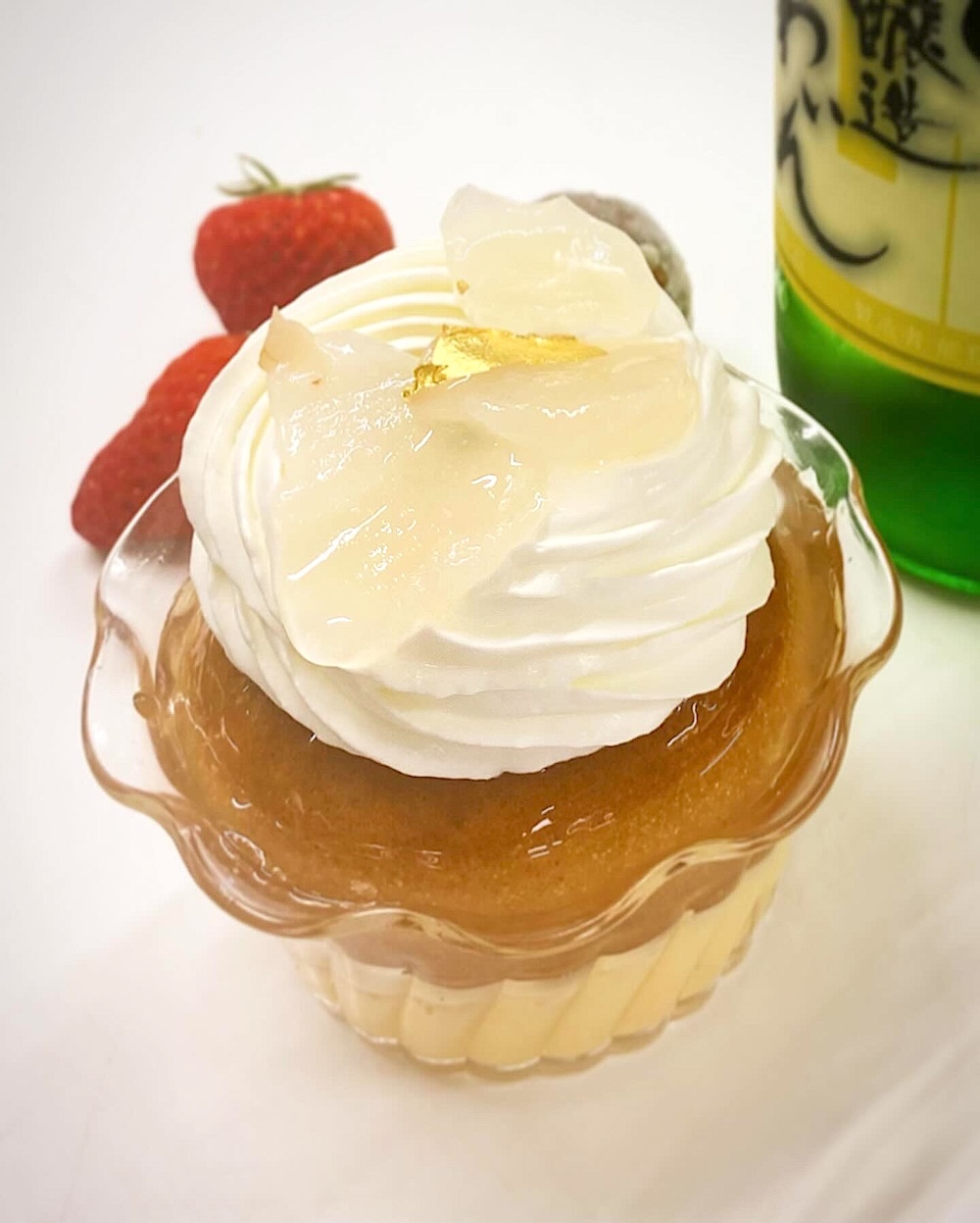 岩手県一関市東山町「patisserie fuji」の「サヴァランノト」695円