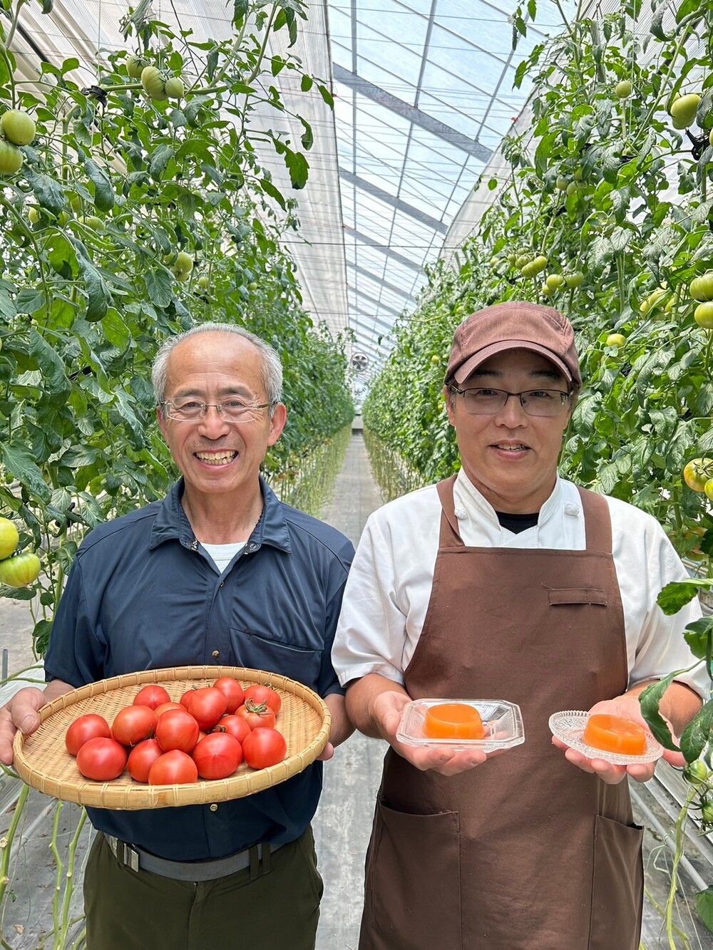 老舗和菓子店「菓匠かじわ屋」と海洋深層水で育てた フルーツトマト農家「ひかりファーム」が地産地消コラボ！ 夏の涼味『富山産深層水トマトゼリー』を6月29日に発売