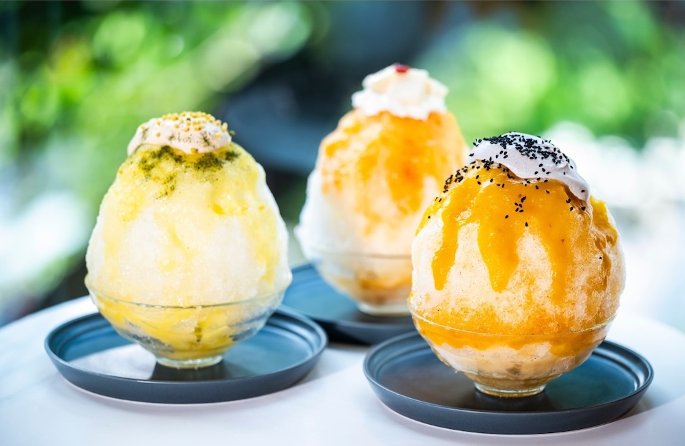 「AKOMEYA食堂 神楽坂」は6月20日〜9月25日、「お茶を愉しむかき氷」をテーマにしたかき氷メニュー3種を提供する。提供時間は14時〜18時。
